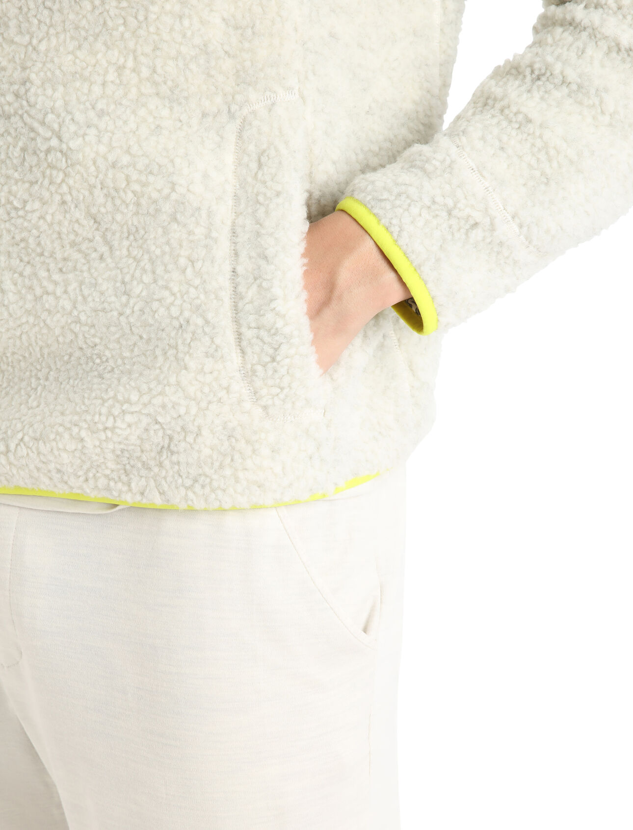 Men's RealFleece™ Merino High Pile Long Sleeve Half Zip Jacket