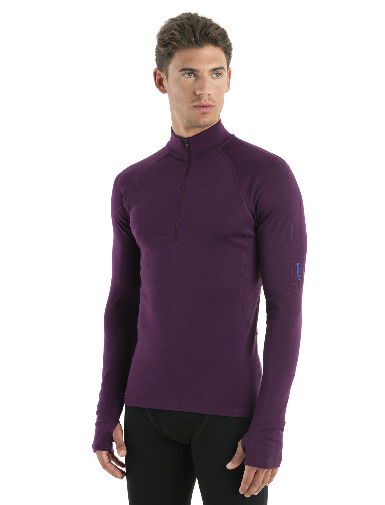 Men's 300 MerinoFine™ Polar Long Sleeve Half Zip Thermal Top
