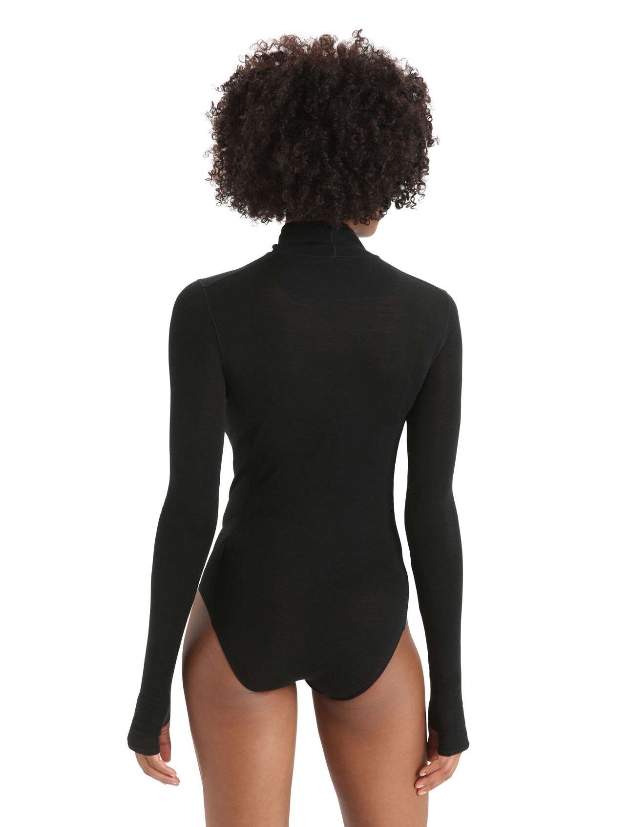 Women's Merino Queens Long Sleeve High Neck Bodysuit