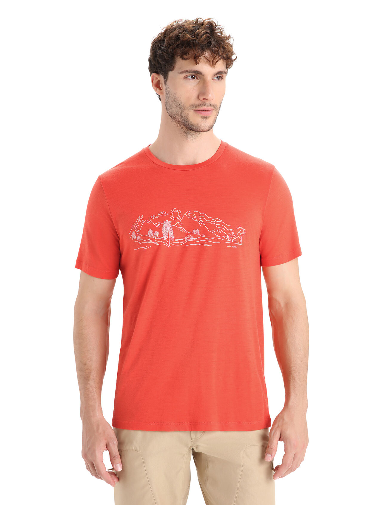 Men's Merino Tech Lite II Short Sleeve T-Shirt Nature Sprint