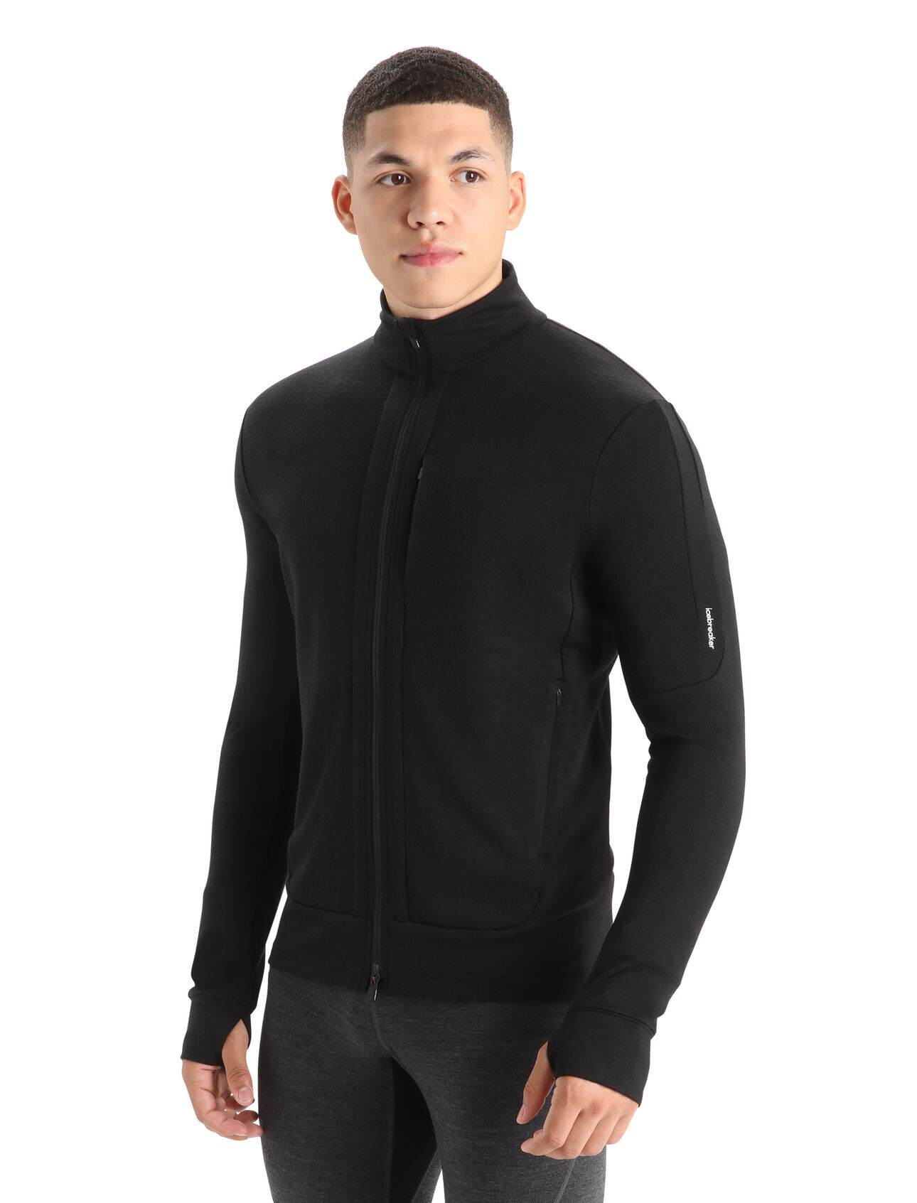 Men's Merino Quantum III Long Sleeve Zip Jacket