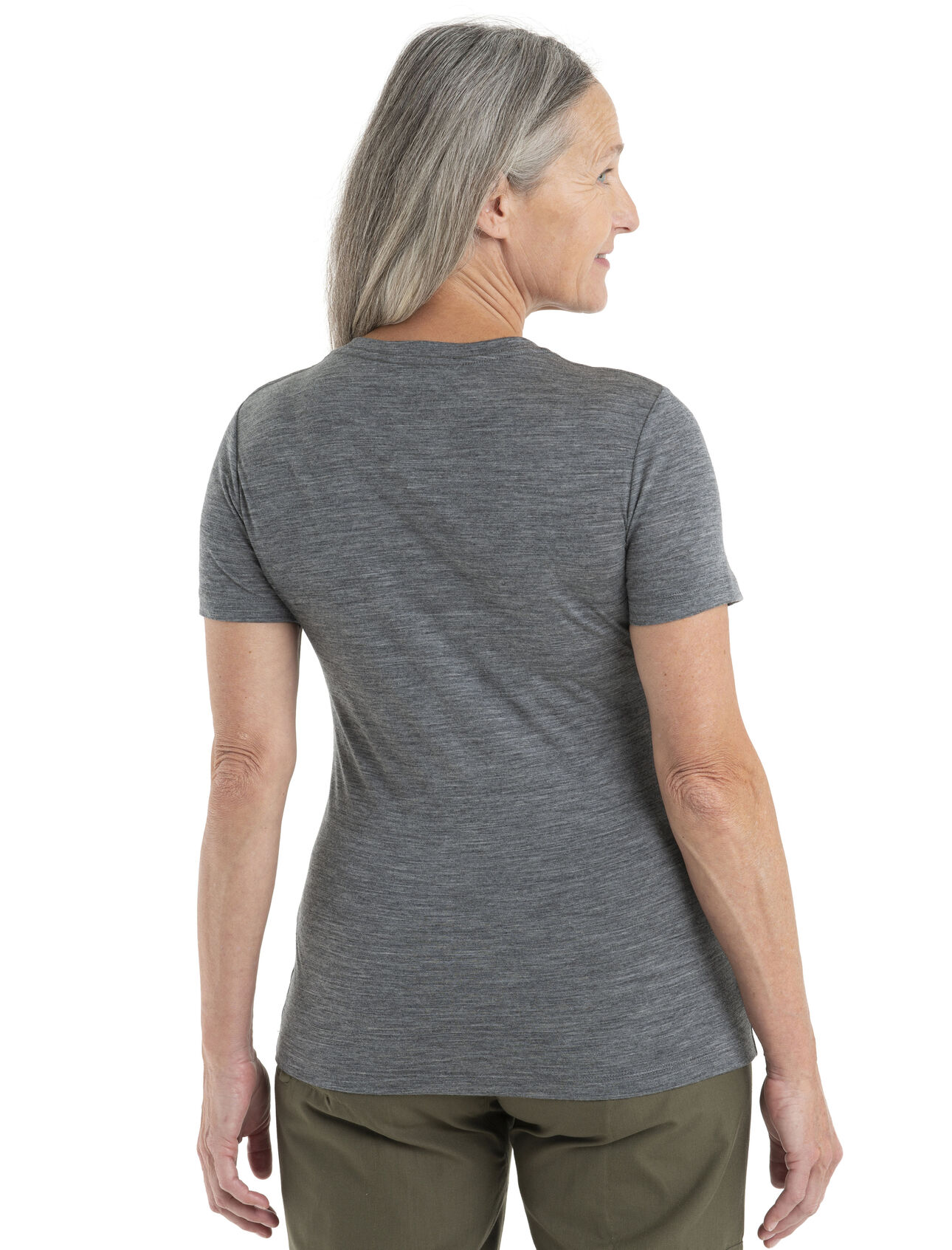 Women's Merino 150 Tech Lite II Short Sleeve T-Shirt Glacial Flow Logo