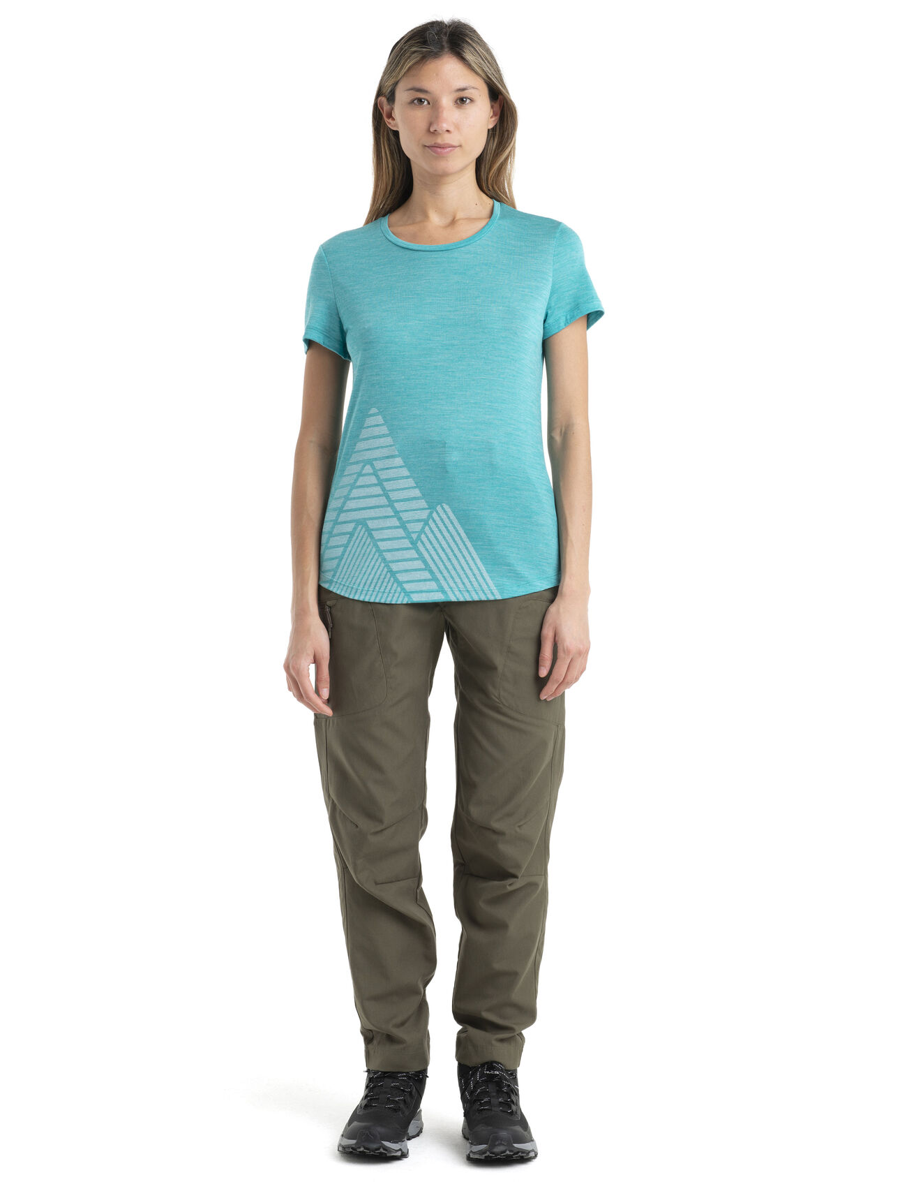 Women's 125 Cool-Lite™ Merino Sphere II Short Sleeve T-Shirt Peak Quest