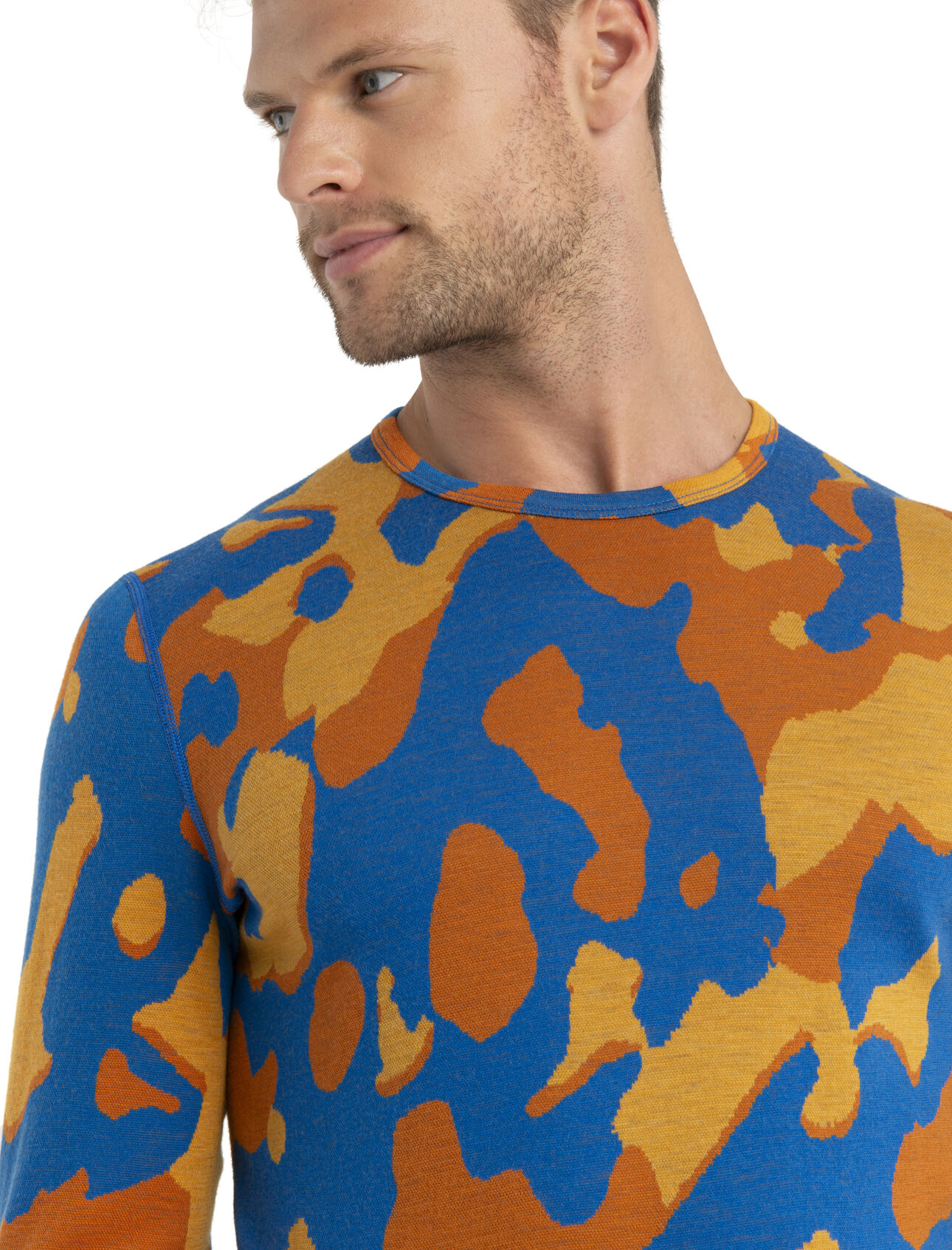 Men's Merino 260 Vertex Long Sleeve Thermal Top Natural Shades