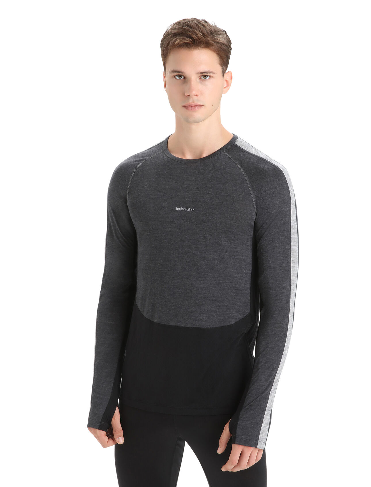Men's 125 ZoneKnit™ Merino Long Sleeve Crewe Thermal Top