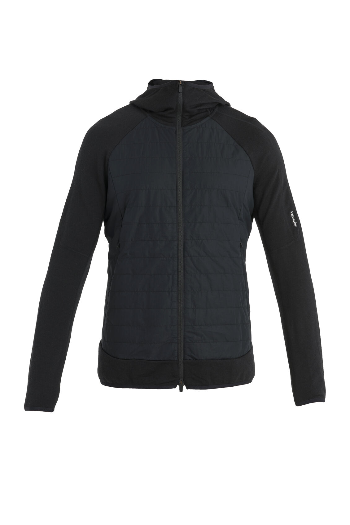 Men's Merino Quantum Hybrid Long Sleeve Zip Hoodie