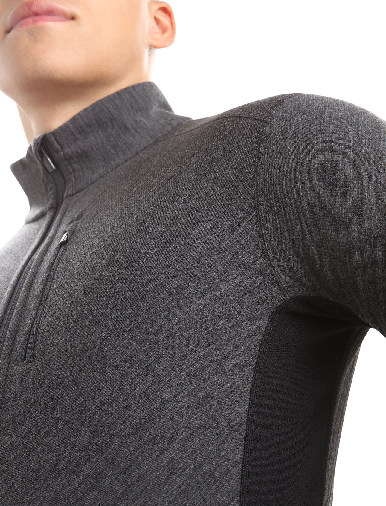 Men's RealFleece™ Merino Descender Long Sleeve Zip Jacket