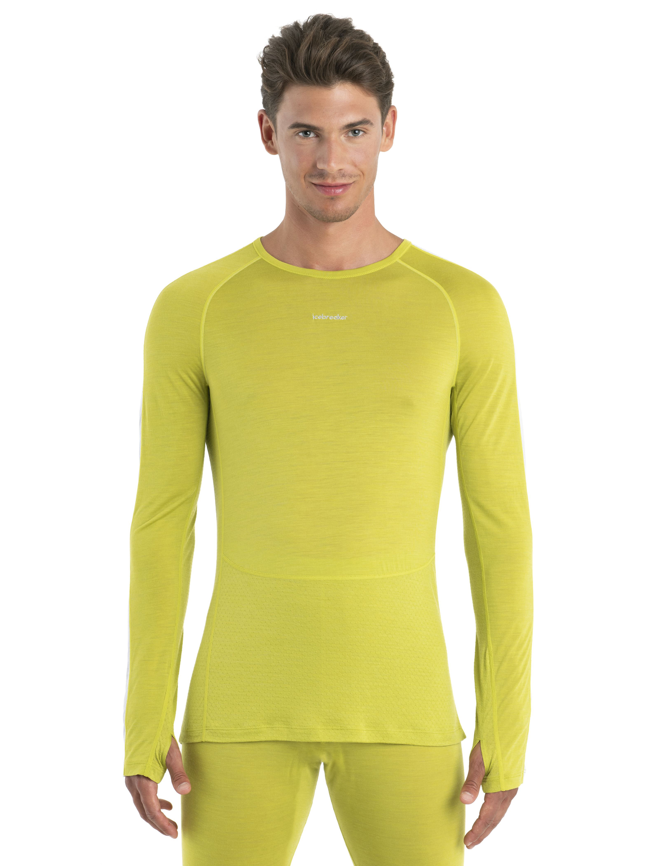 Men's 125 ZoneKnit™ Merino Long Sleeve Crewe Thermal Top