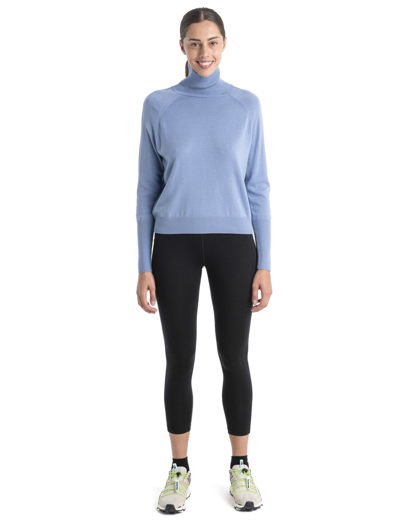 Women's MerinoFine™ Luxe Long Sleeve High Neck Sweater