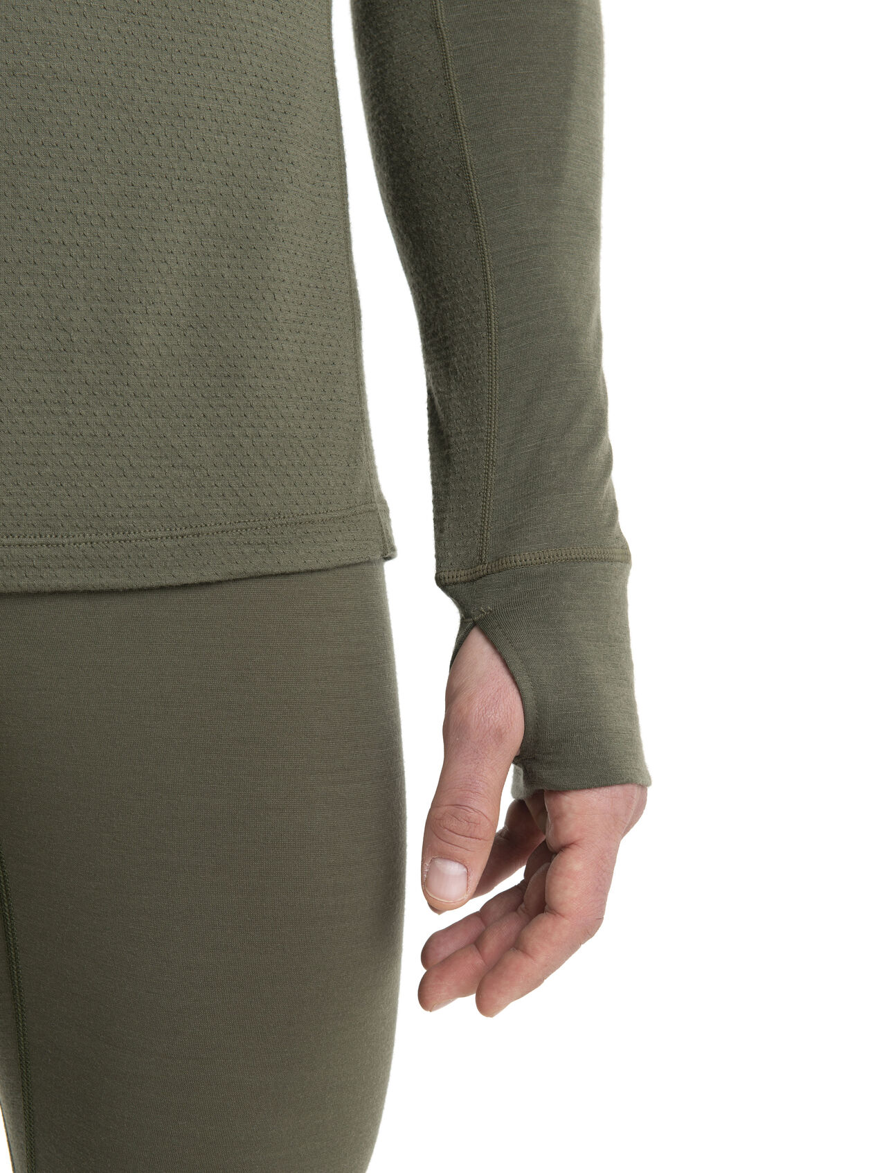 Men's 200 ZoneKnit™ Merino Long Sleeve Half Zip Thermal Top