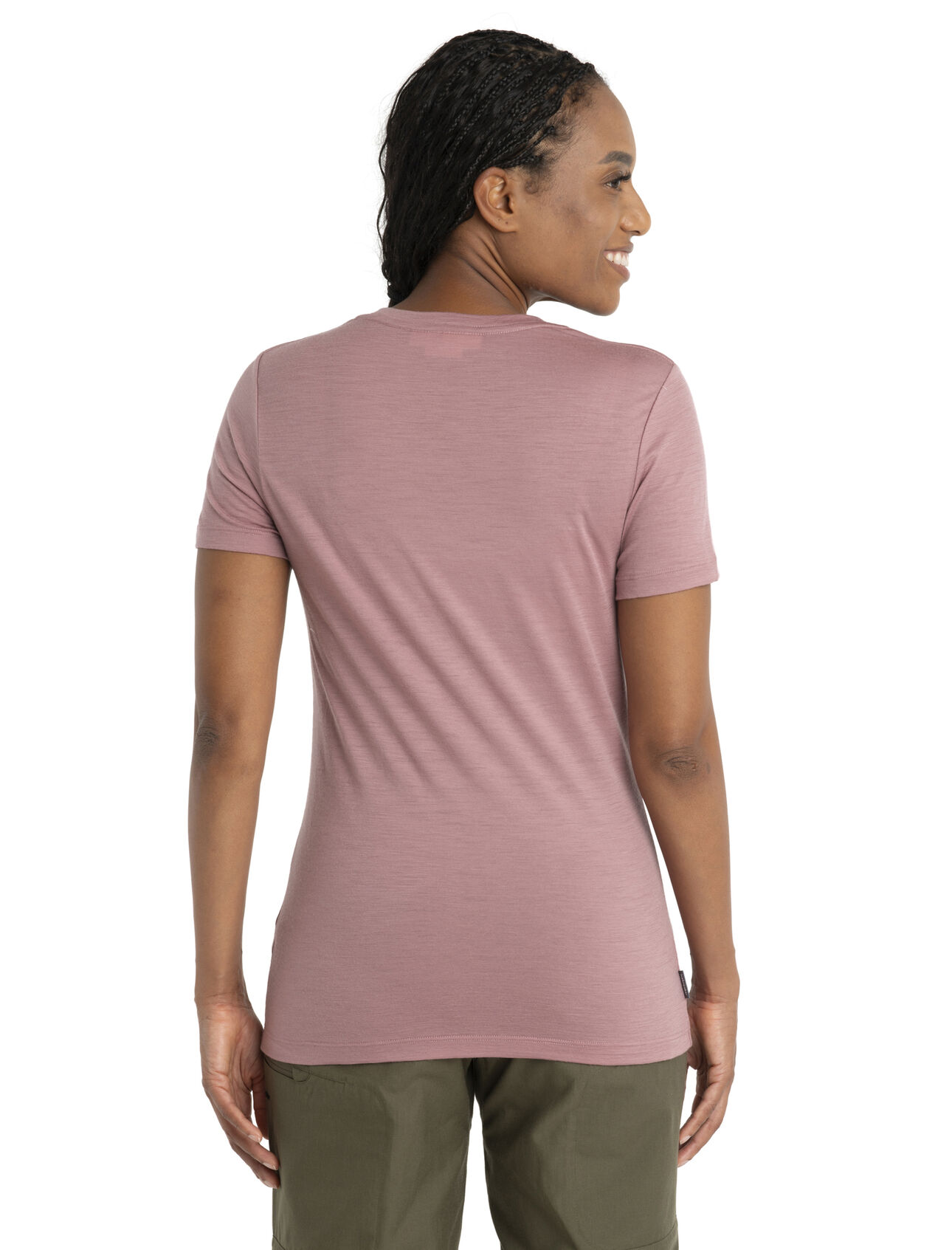 Women's Merino 150 Tech Lite II Short Sleeve T-Shirt Glacial Flow Logo