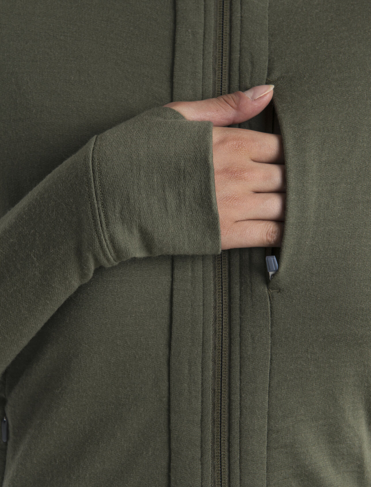 Women's Merino Quantum III Long Sleeve Zip Hoodie