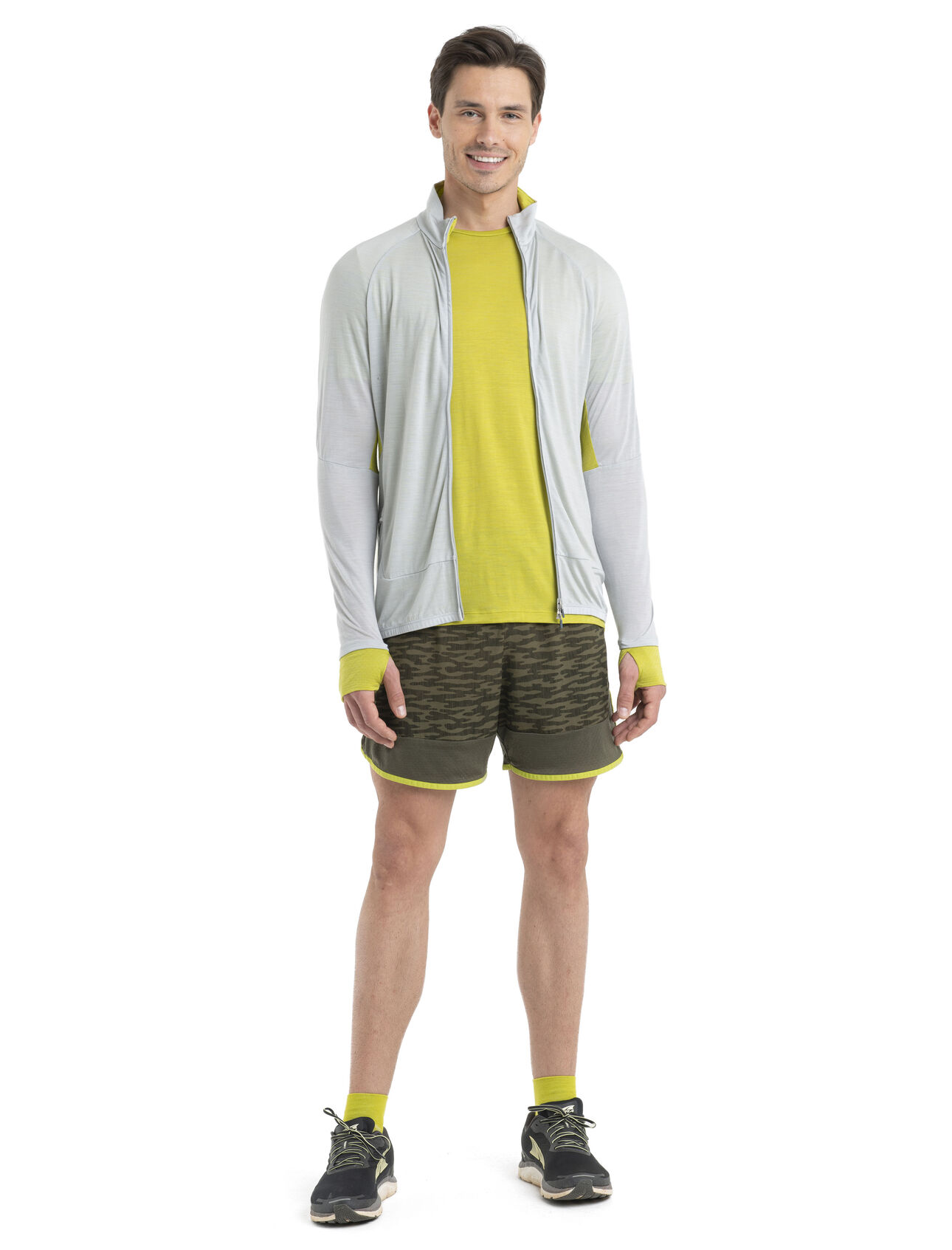 Men's ZoneKnit™ Merino Long Sleeve Zip Top