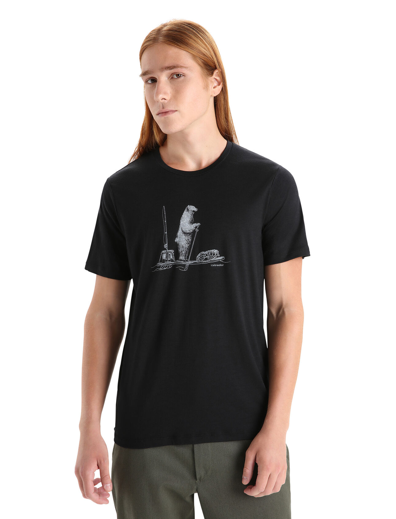 Men's Merino Tech Lite II Short Sleeve T-Shirt Polar Paddle