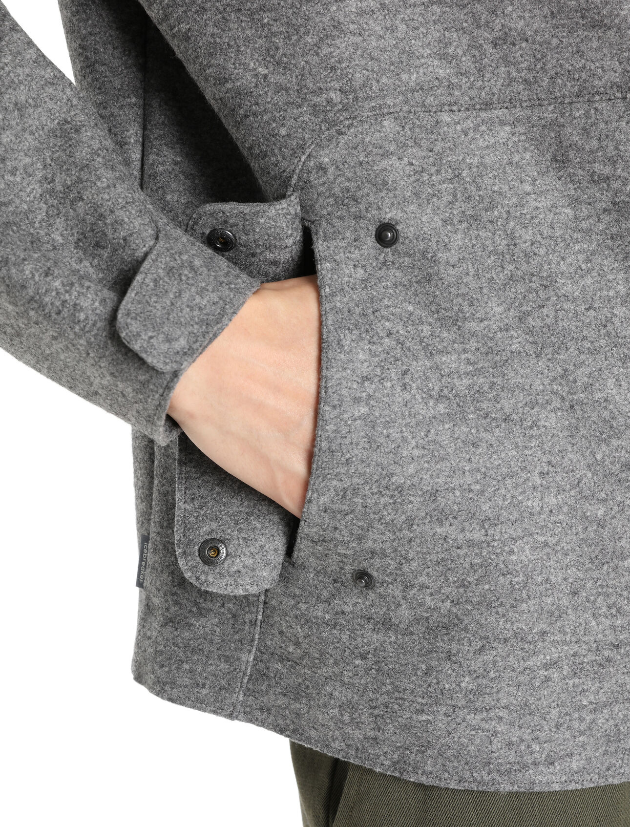 Men's Felted Merino Hooded Jacket