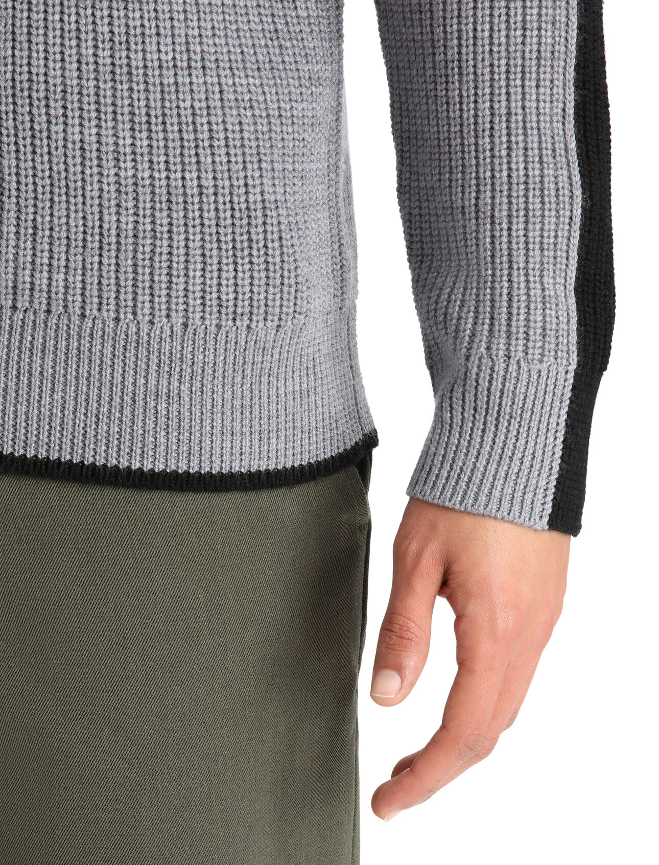 Men's Merino Lodge Long Sleeve Half Zip Sweater