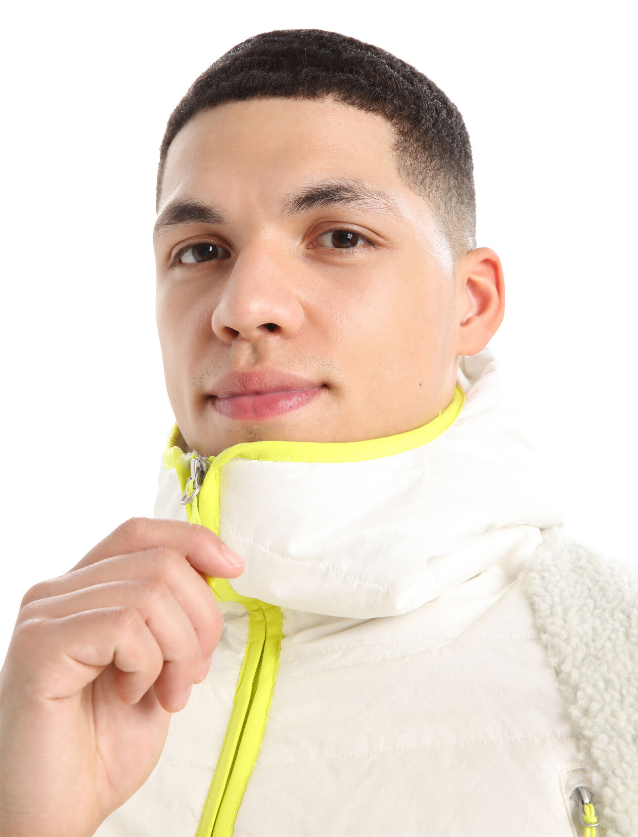 Men's RealFleece™ Merino High Pile Long Sleeve Zip Hood