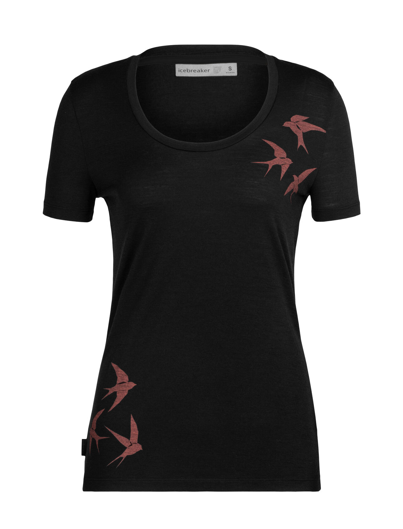 Women's Merino Tech Lite II Short Sleeve Scoop T-Shirt Swarming Shapes