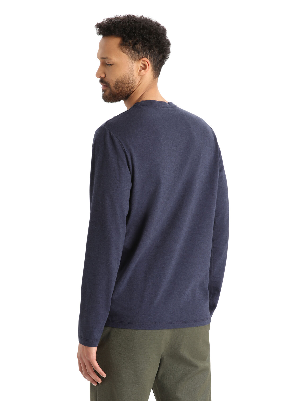 Men's Merino Central Classic Long Sleeve T-Shirt Canopy Camper