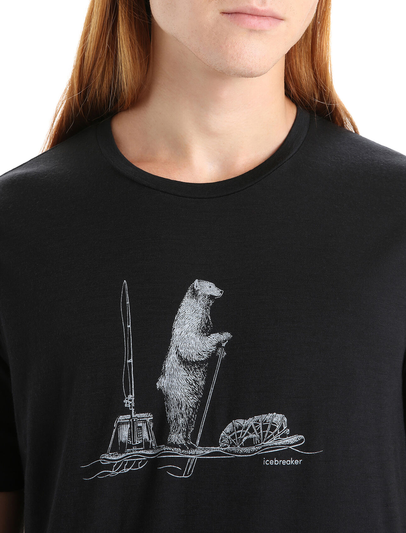 Men's Merino Tech Lite II Short Sleeve T-Shirt Polar Paddle