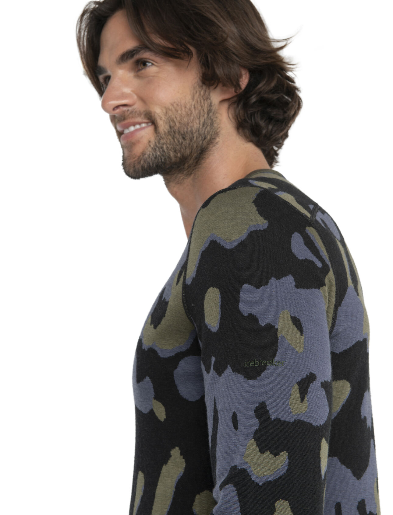 Men's Merino 260 Vertex Long Sleeve Thermal Top Natural Shades