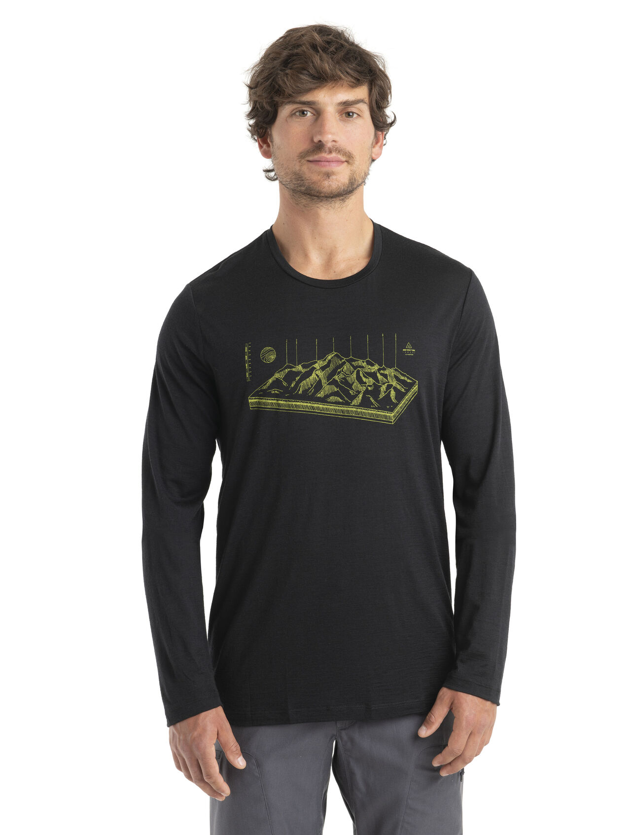 Men's Merino 150 Tech Lite II Long Sleeve T-Shirt Alps 3D