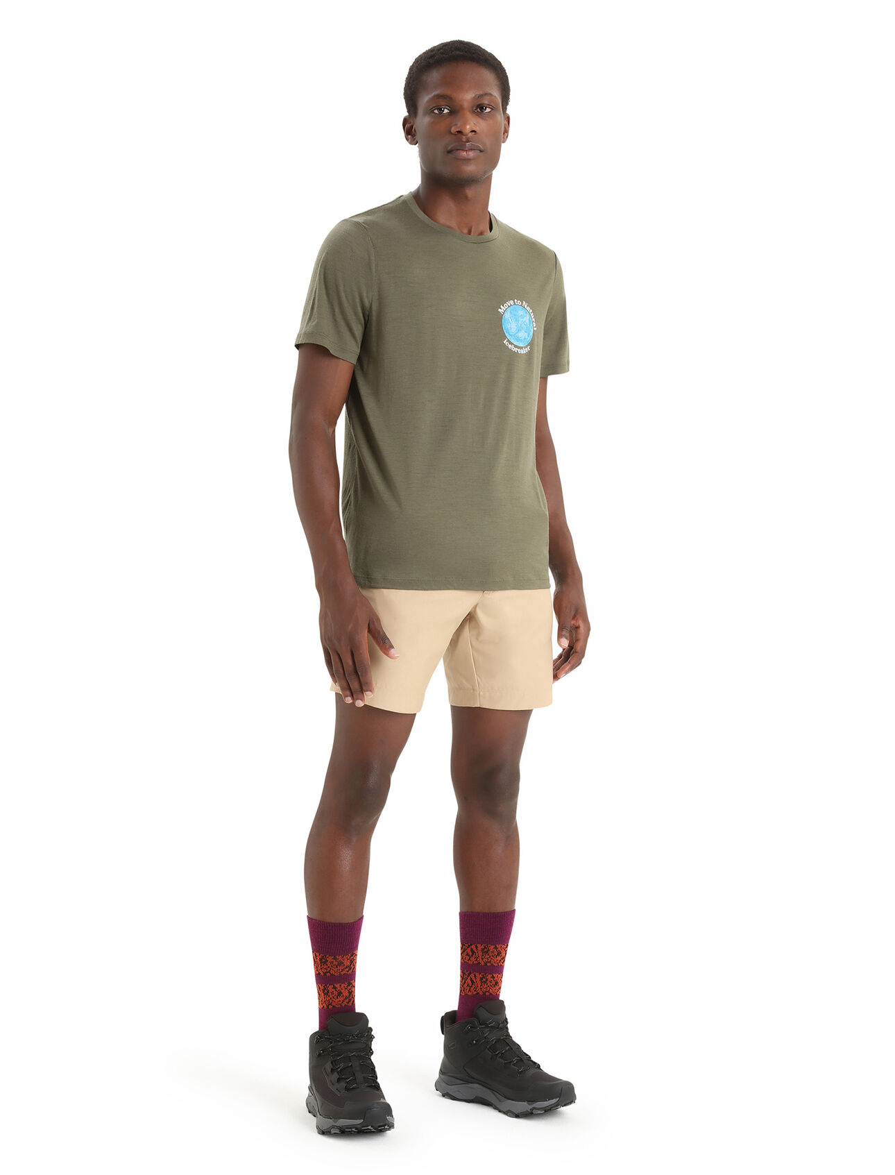 Men's Merino Tech Lite II Short Sleeve T-Shirt icebreaker Earth