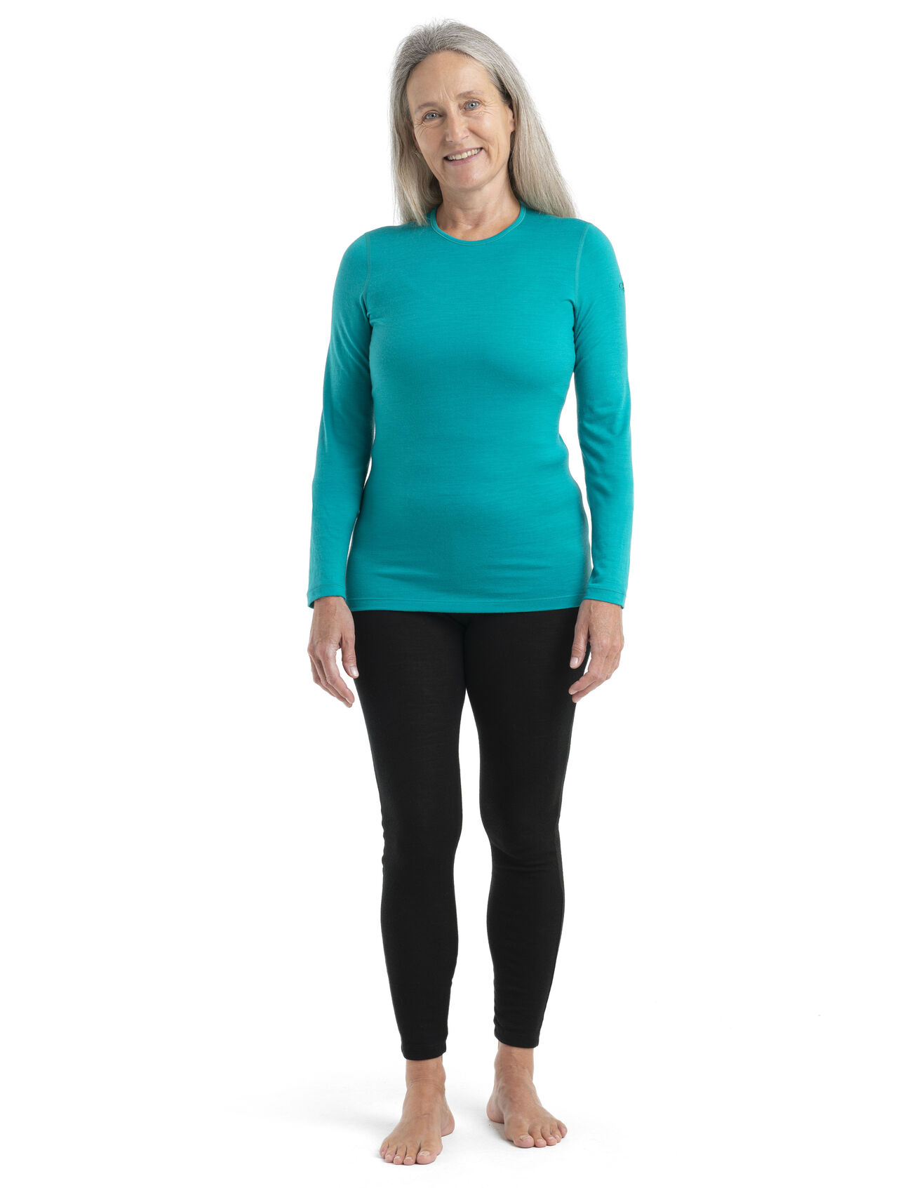 Women's Merino 200 Oasis Long Sleeve Crewe Thermal Top