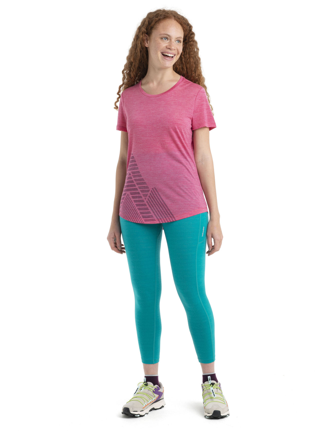 Women's 125 Cool-Lite™ Merino Sphere II Short Sleeve T-Shirt Peak Quest