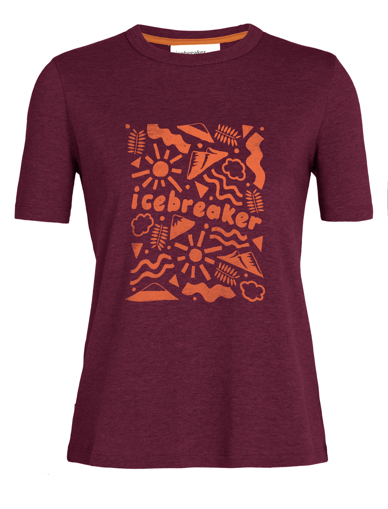 Women's Tencel Cotton Short Sleeve T-Shirt Origins