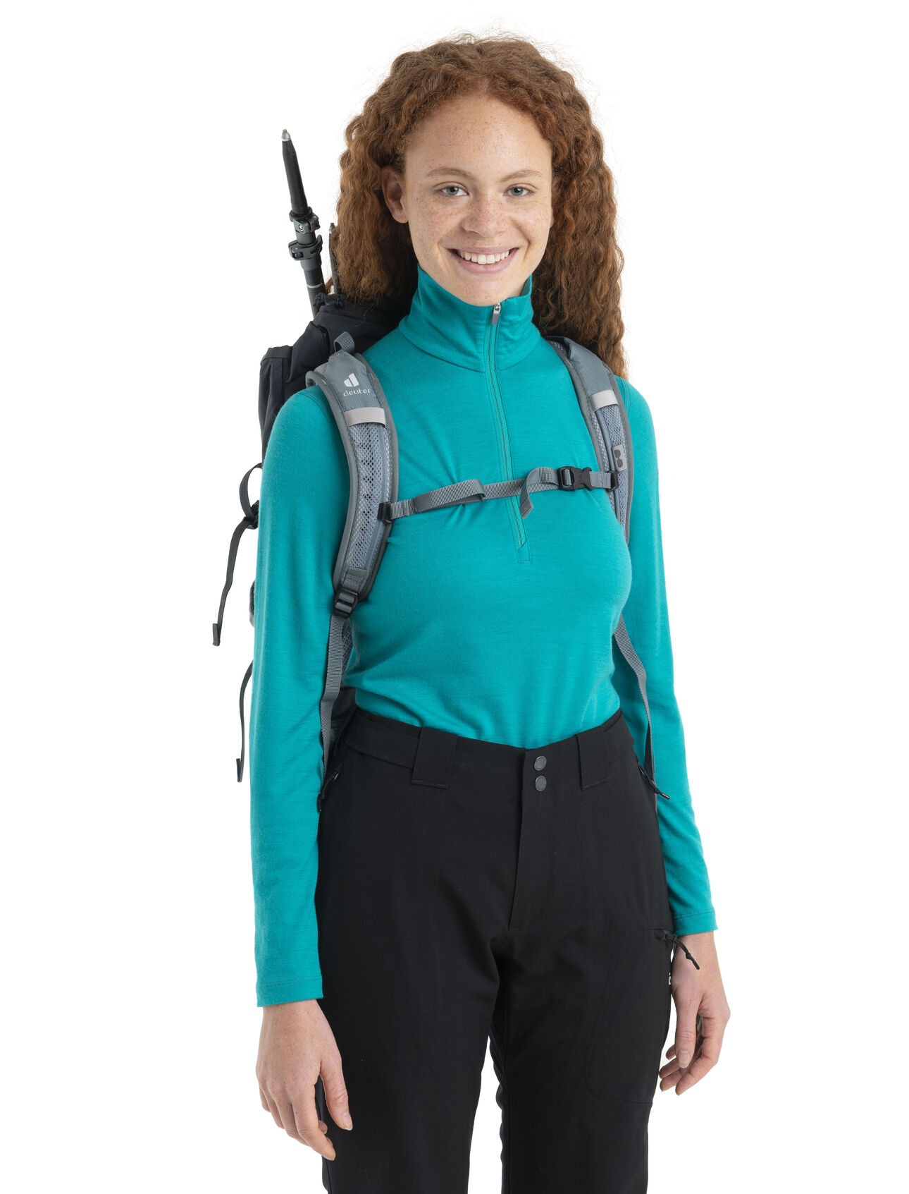 Women's Merino 200 Oasis Long Sleeve Half Zip Thermal Top