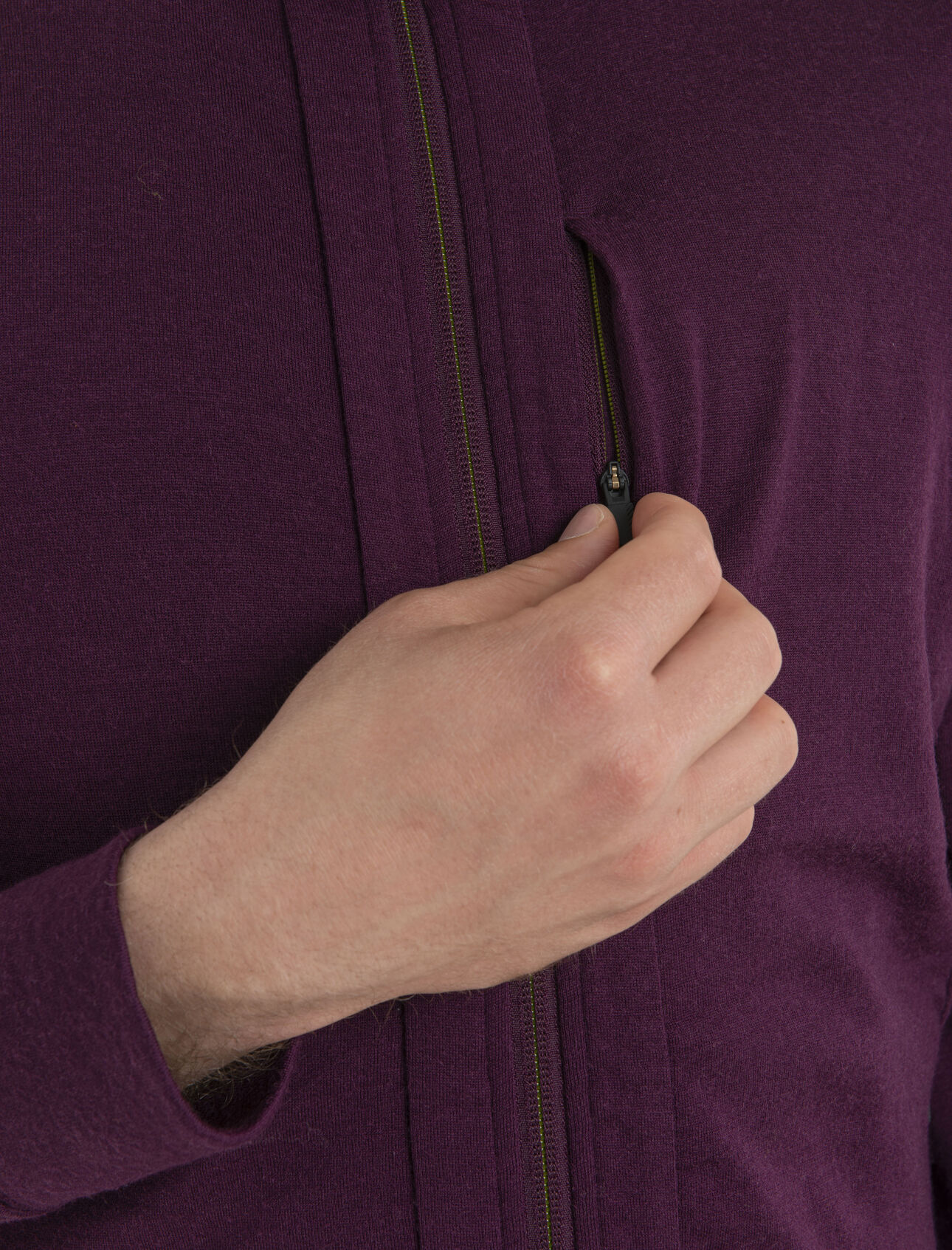 Men's Merino Quantum III Long Sleeve Zip Hoodie