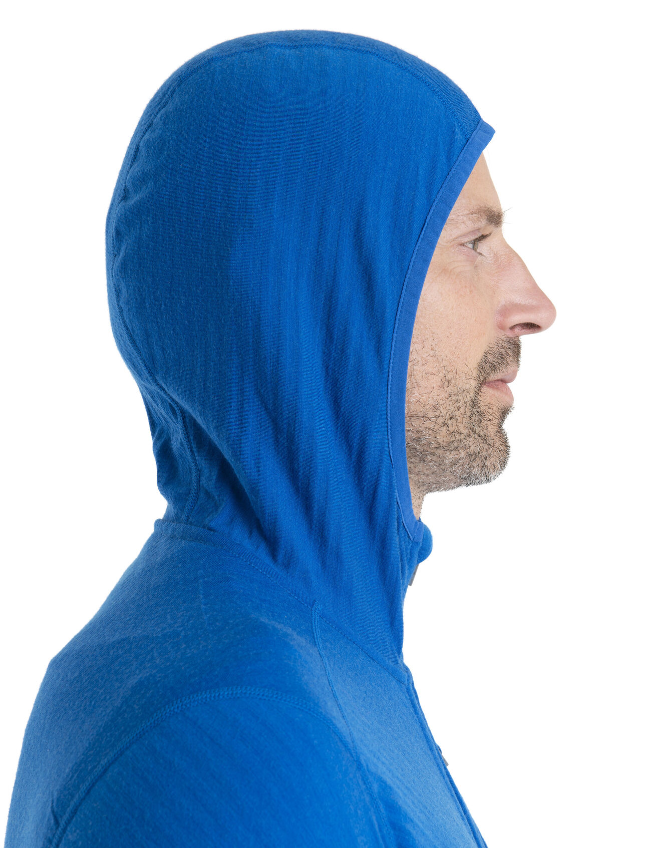 Men's RealFleece™ Merino Descender Long Sleeve Zip Hood