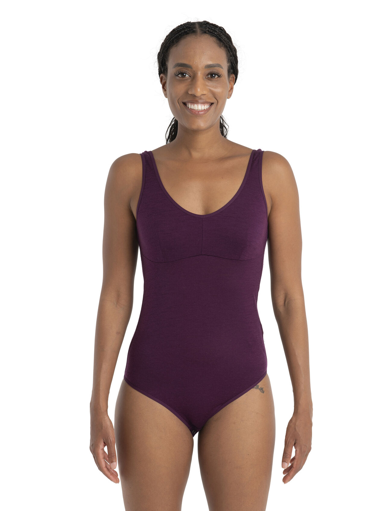 Women's Merino Queens Tank Bodysuit