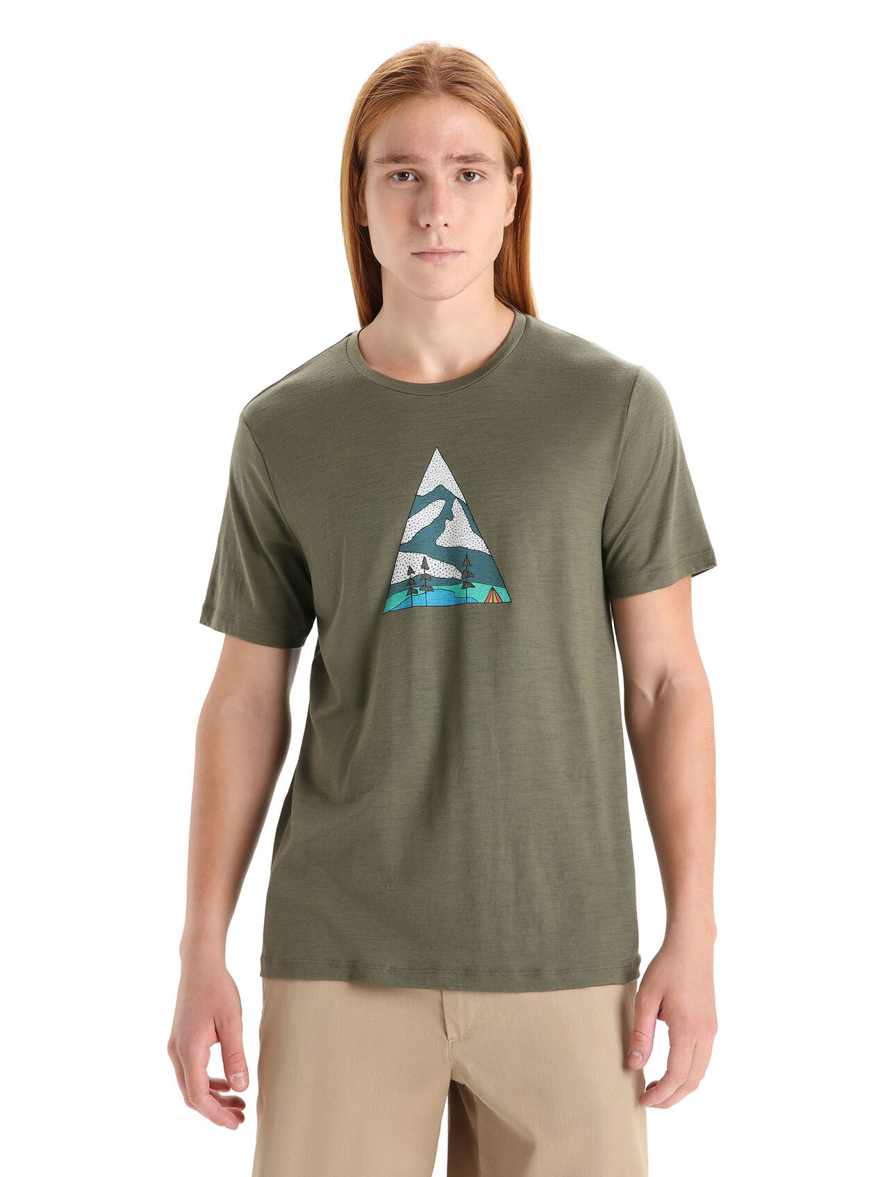 Men's Merino Tech Lite II Short Sleeve T-Shirt Camping Grounds