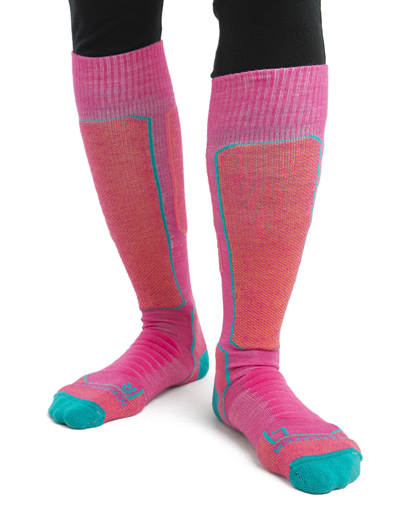 Women's Merino Ski+ Medium Over the Calf Socks