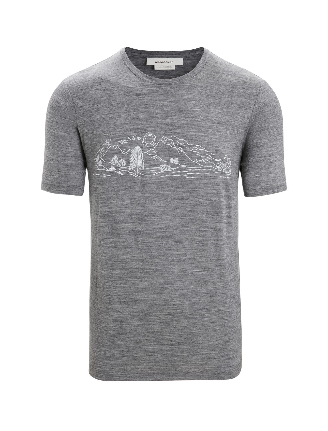 Men's Merino Tech Lite II Short Sleeve T-Shirt Nature Sprint