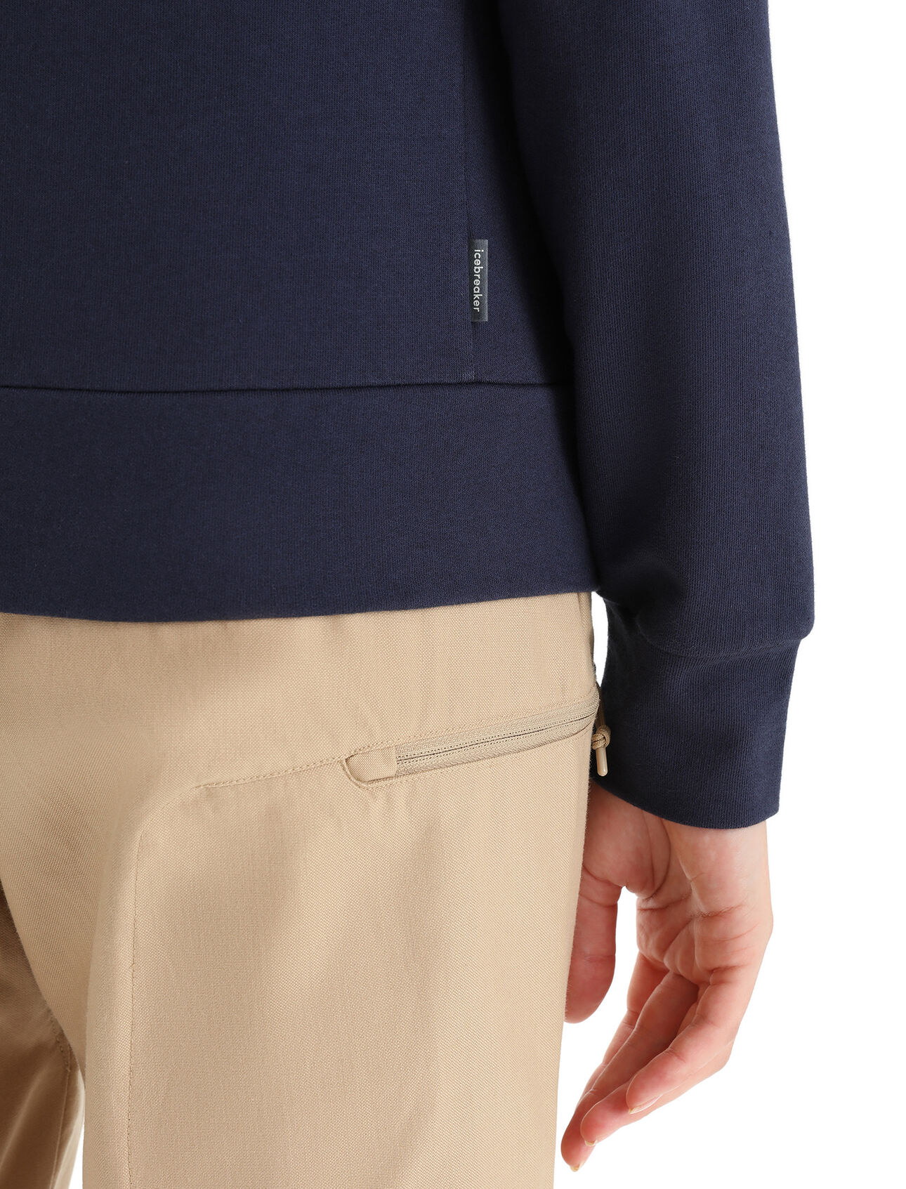 Women's Merino Central Classic Long Sleeve Zip Sweatshirt