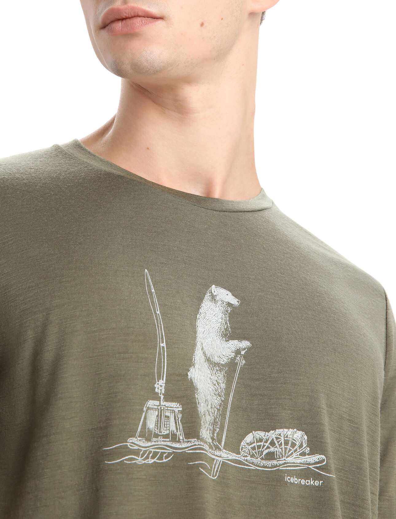 Men's Merino Tech Lite II Short Sleeve T-Shirt Polar Paddle