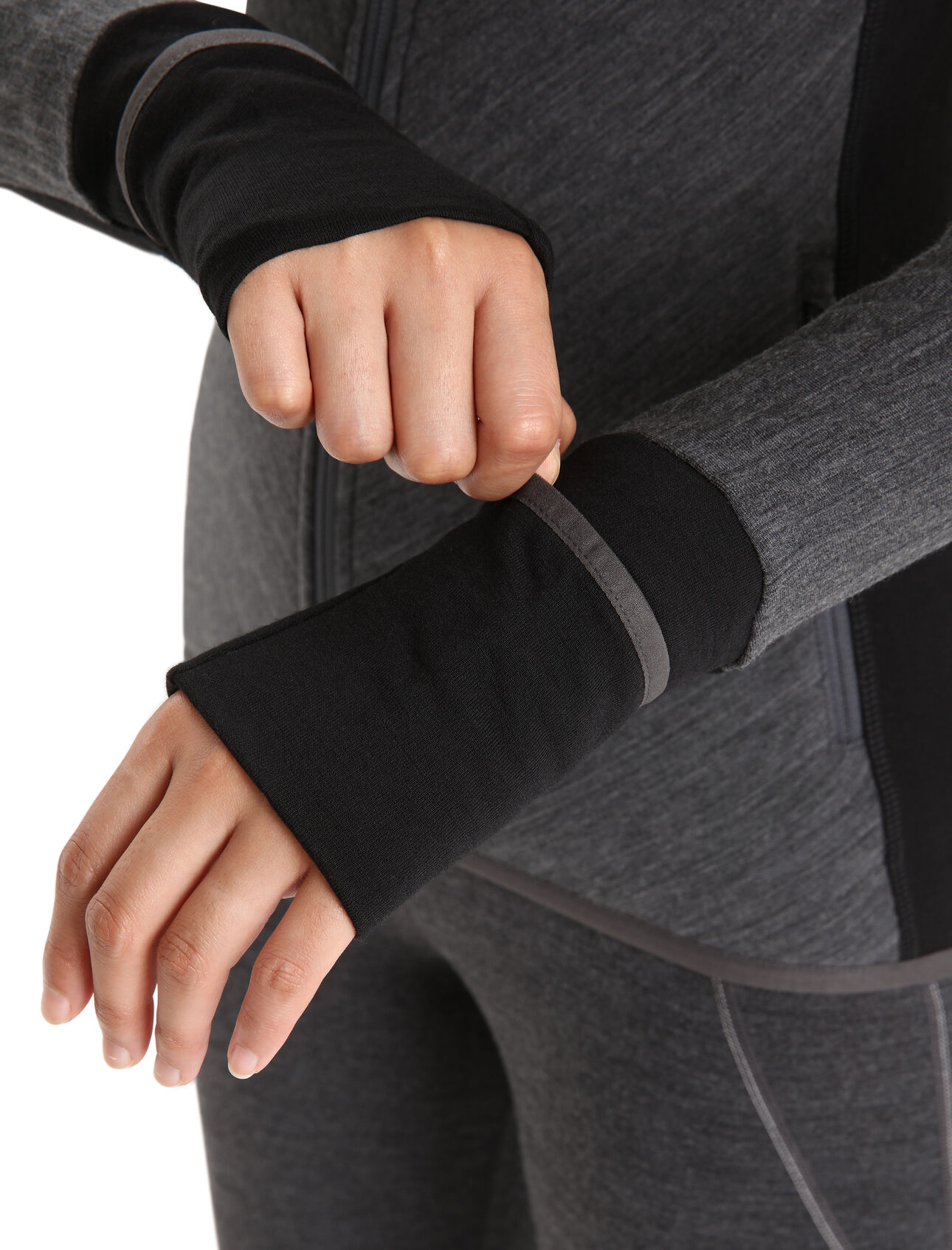 Women's RealFleece™ Merino Descender Long Sleeve Zip Jacket