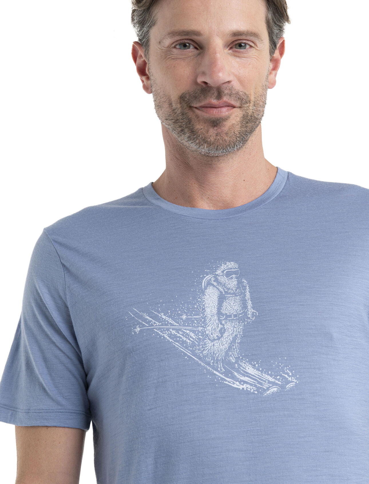 Men's Merino Tech Lite II Short Sleeve T-Shirt Skiing Yeti