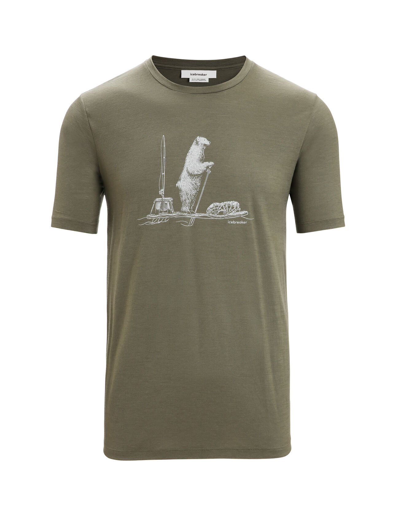 Men's Merino Tech Lite II Short Sleeve T-Shirt Polar Paddle
