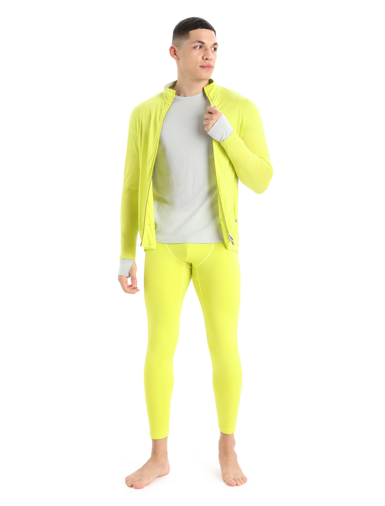 Men's ZoneKnit™ Merino Long Sleeve Zip Top