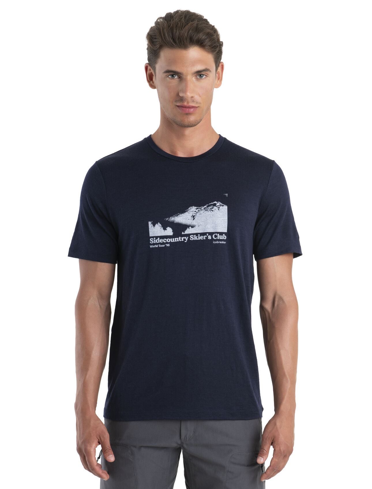 Men's Merino 150 Tech Lite II Short Sleeve T-Shirt Sidecountry Skiers Club
