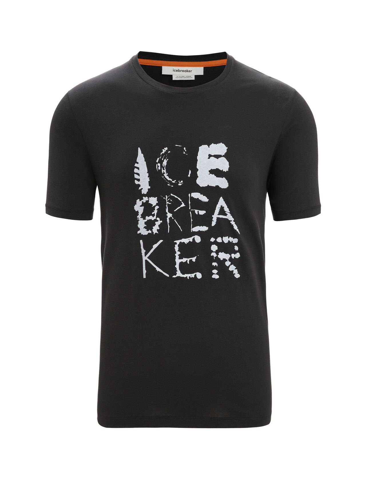 Men's Tencel™ Cotton Short Sleeve T-Shirt Natural Logo