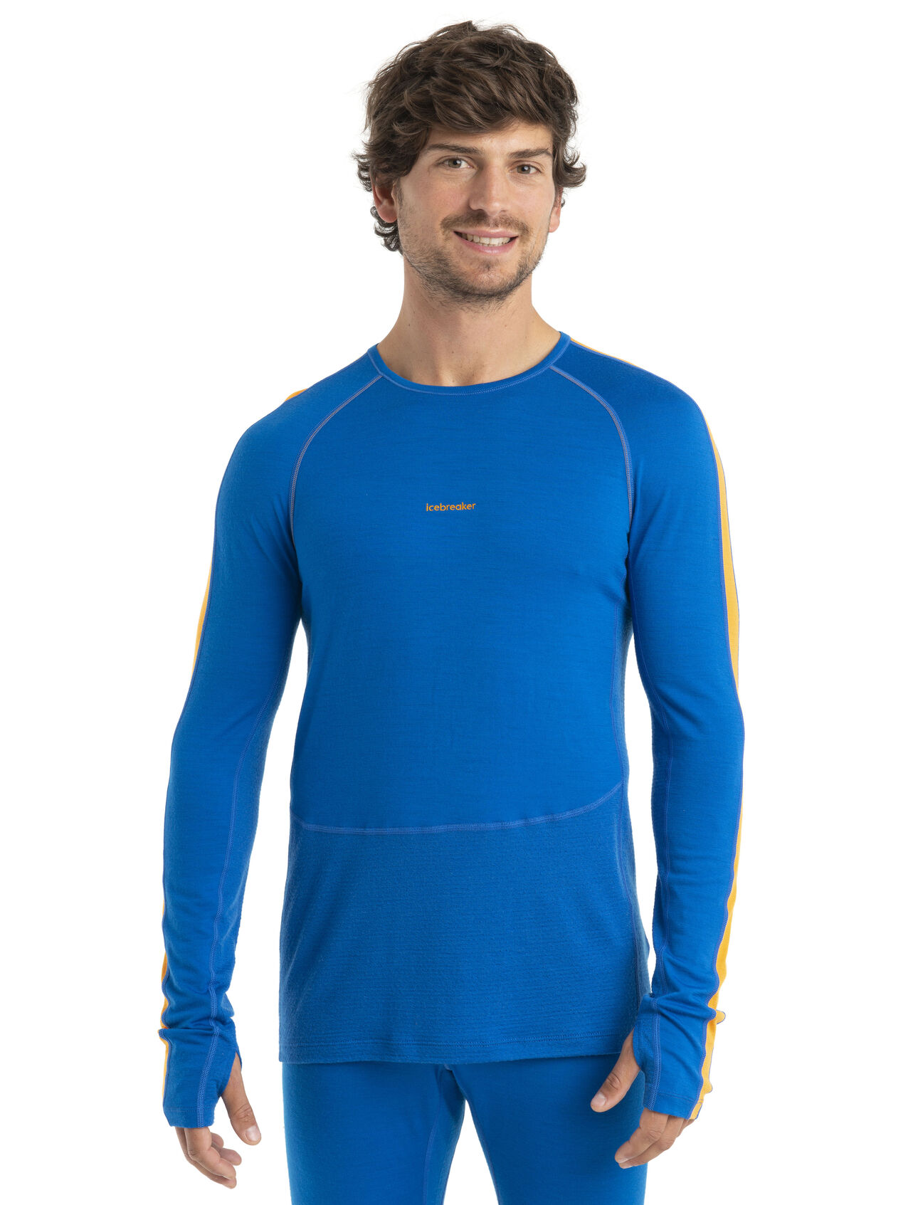 Men's 200 ZoneKnit™ Merino Long Sleeve Crewe Thermal Top