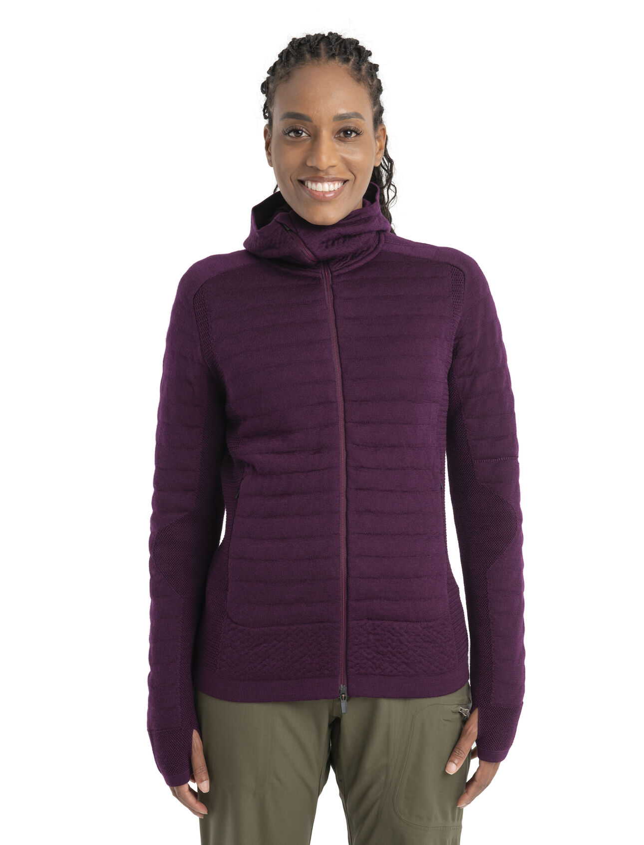 Women's ZoneKnit™ Merino Explore Long Sleeve Zip Hoodie