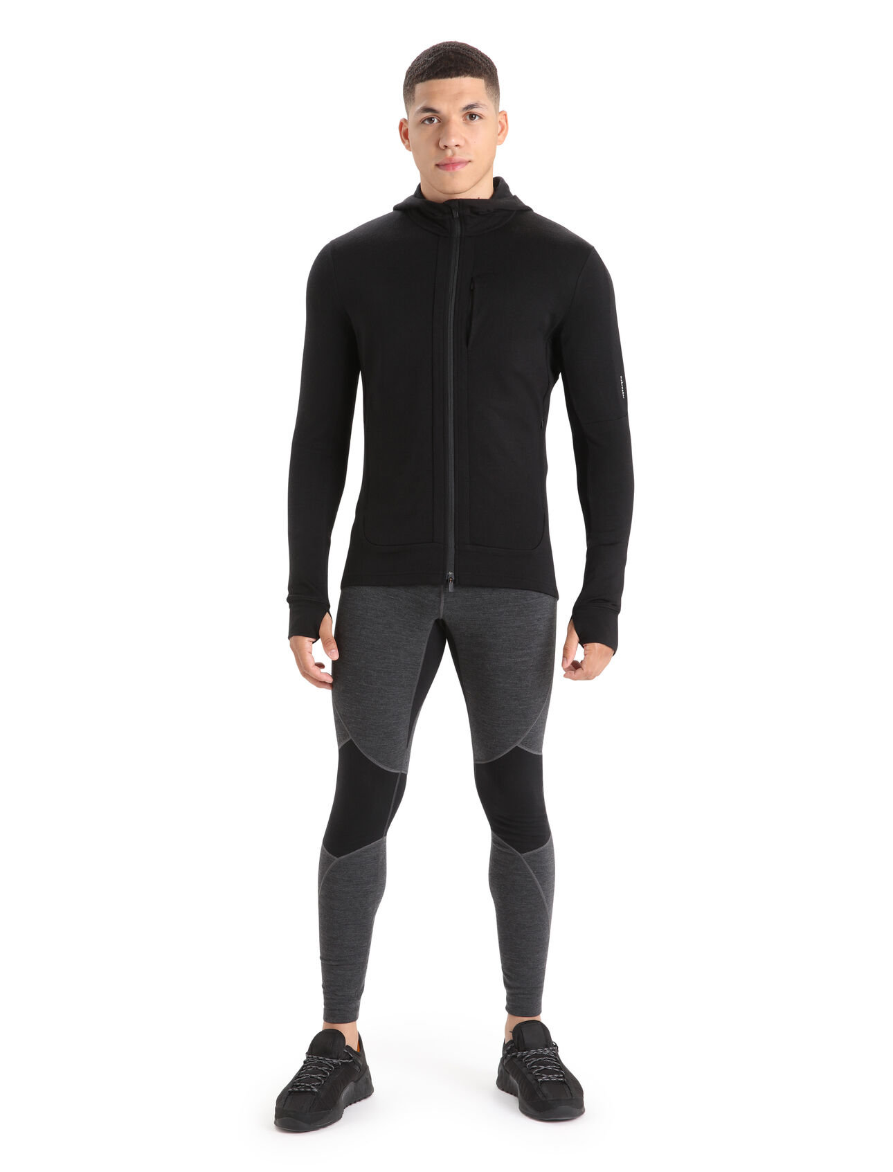 Men's Merino Quantum III Long Sleeve Zip Hoodie
