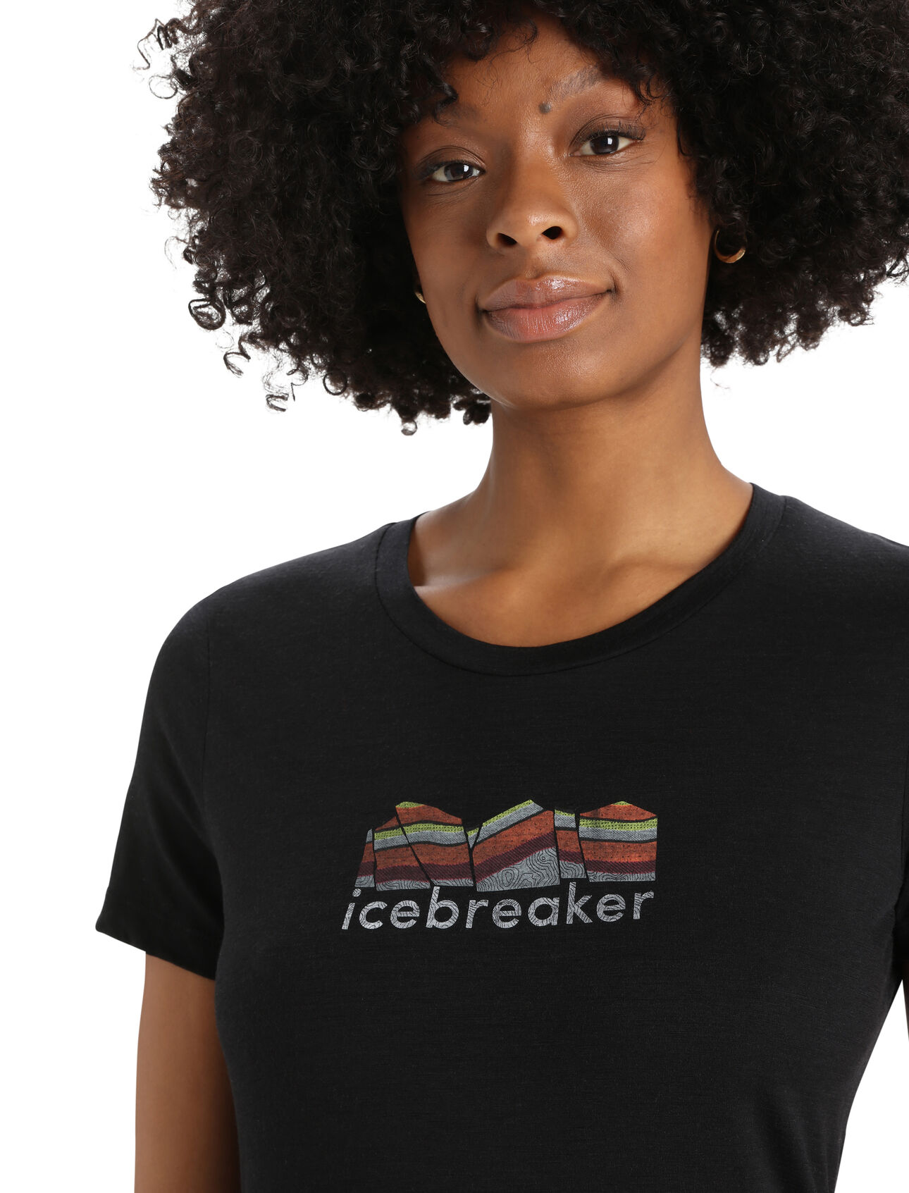 Women's Merino Tech Lite II Short Sleeve T-Shirt Mountain Geology