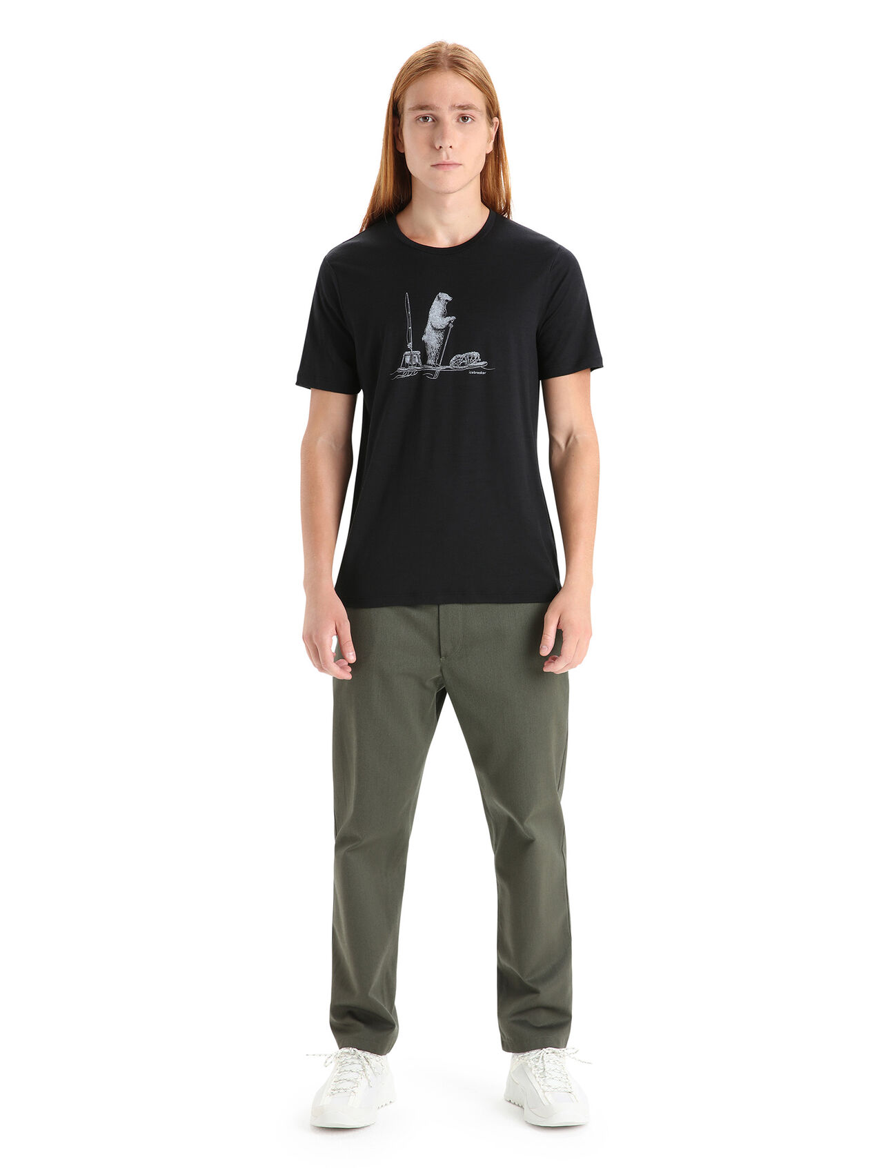 Men's Merino Tech Lite II Short Sleeve T-Shirt Polar Paddle